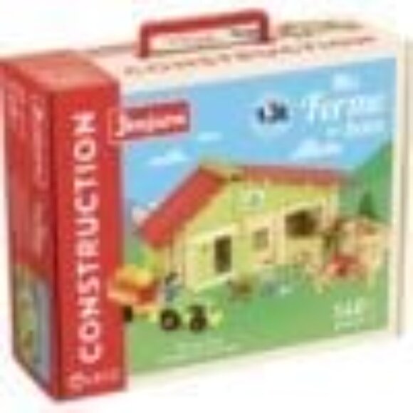 NWT Jeujura Wooden Building Set Farm - Picture 2 of 2